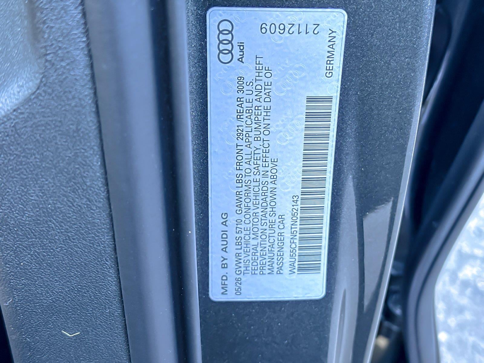 2026 Audi A6 Sedan Premium Plus