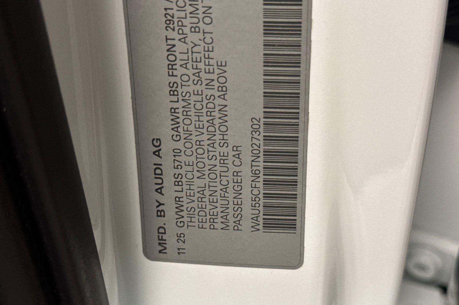 2026 Audi A6 Sedan Premium Plus