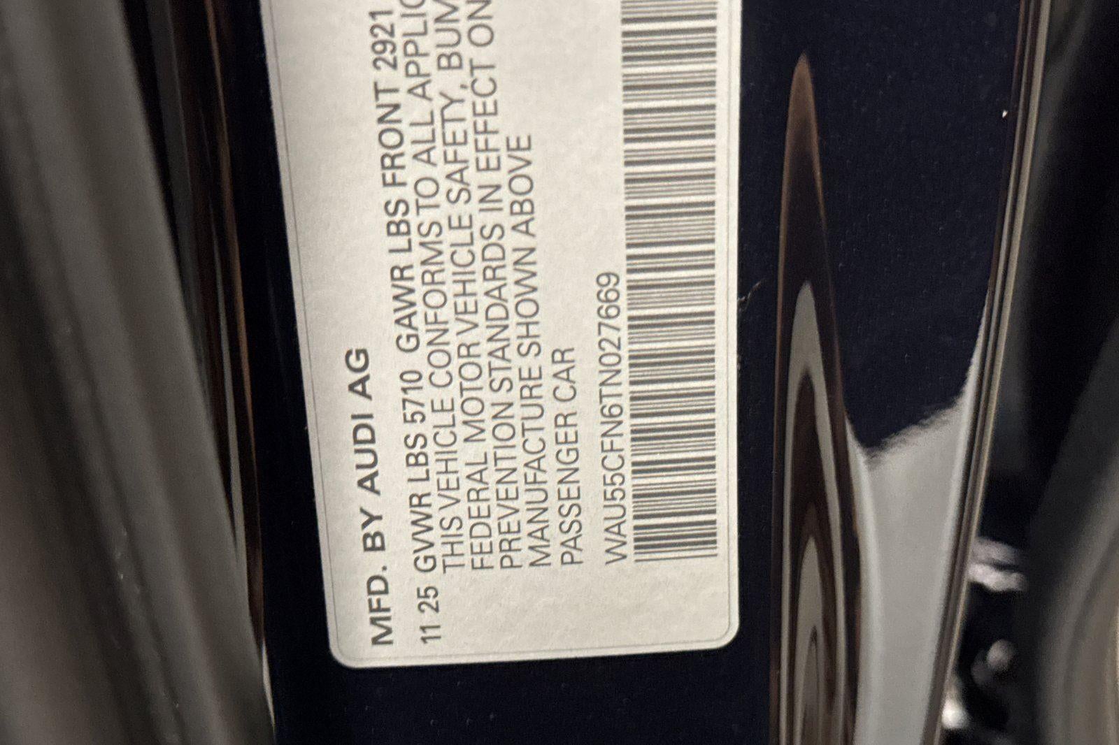 2026 Audi A6 Sedan Premium Plus