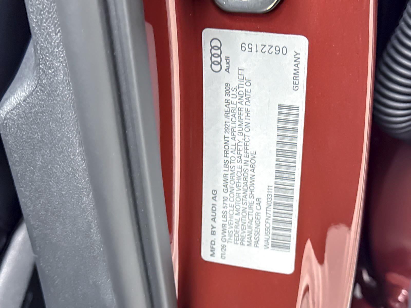 2026 Audi A6 Sedan Premium Plus