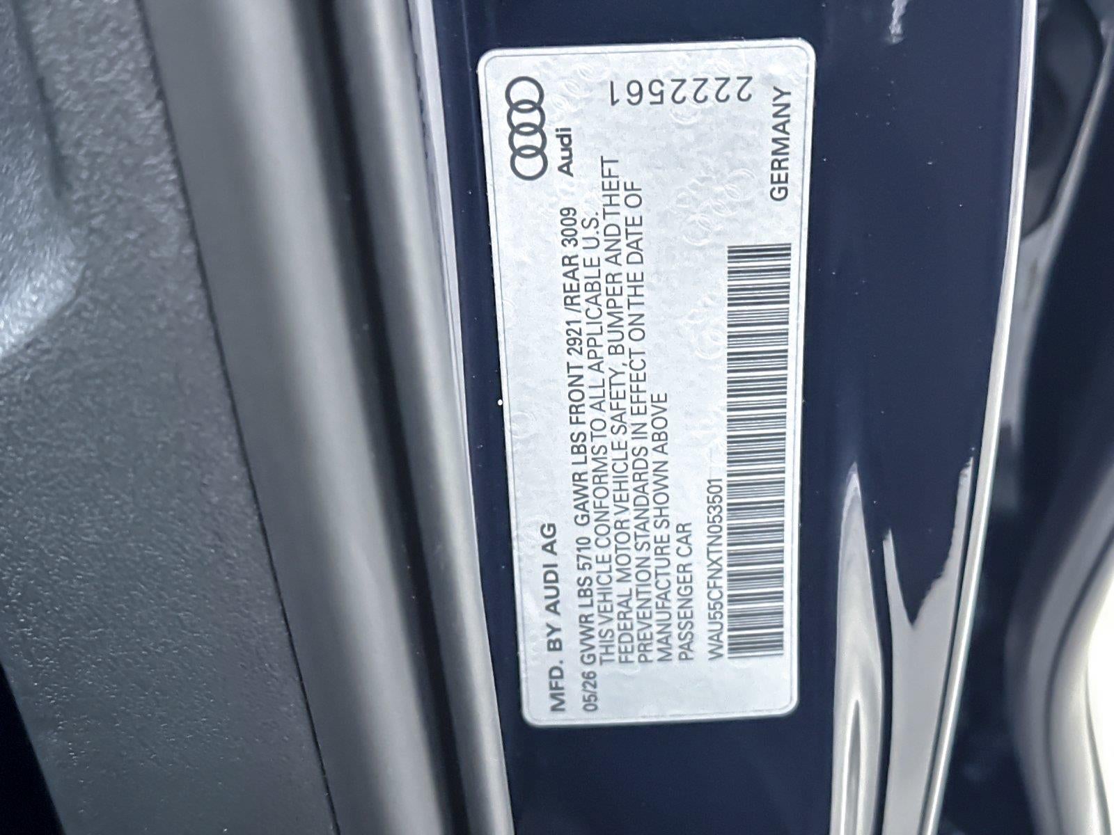 2026 Audi A6 Sedan Premium Plus