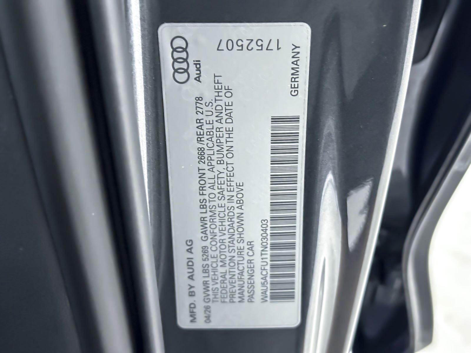 2026 Audi A5 Premium Plus