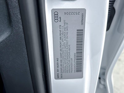 2026 Audi A5 Premium Plus