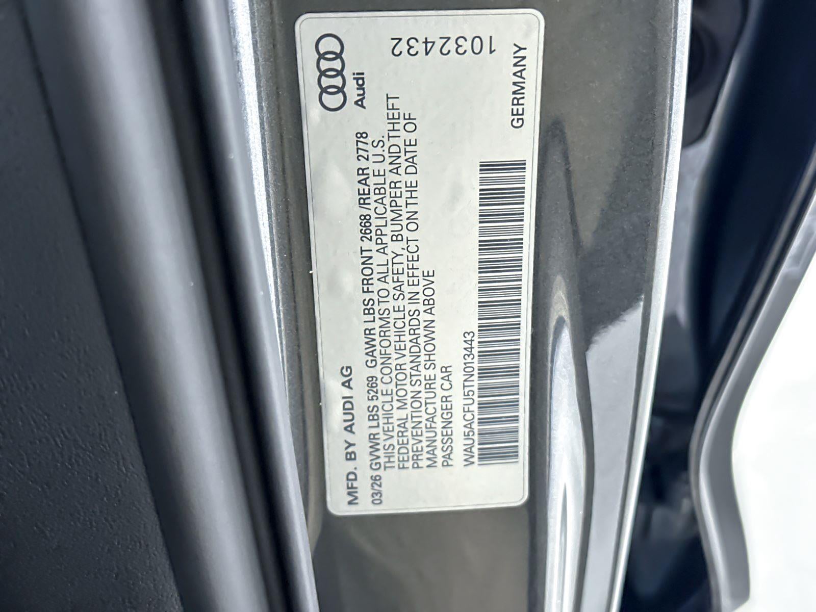 2026 Audi A5 Premium Plus
