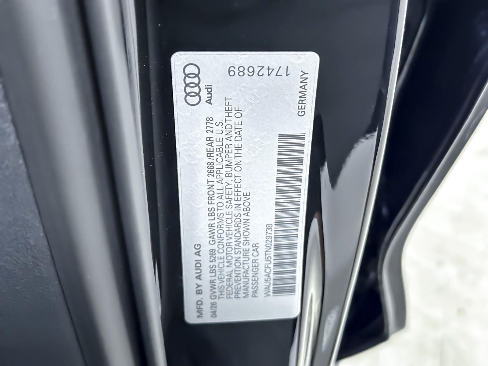 2026 Audi A5 Premium Plus