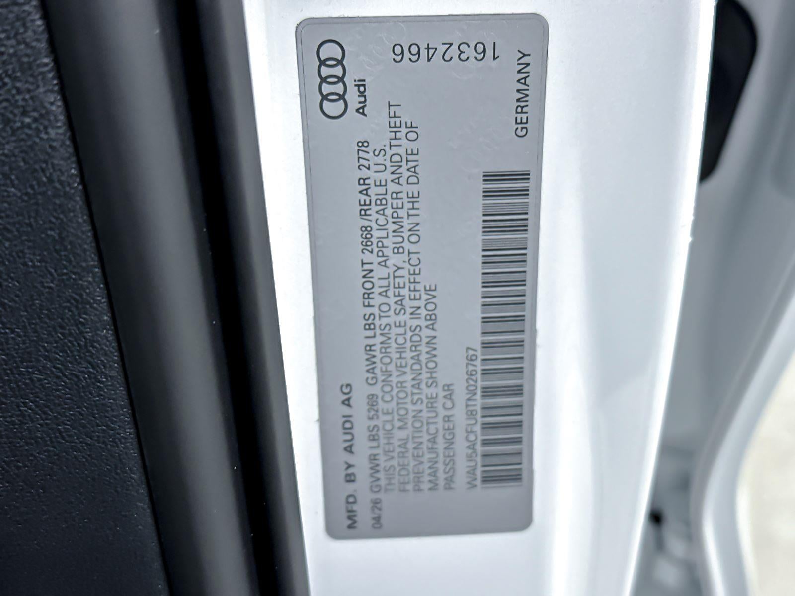 2026 Audi A5 Premium Plus