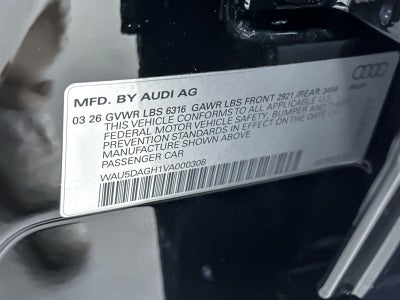 2027 Audi A6 e-tron Premium Plus