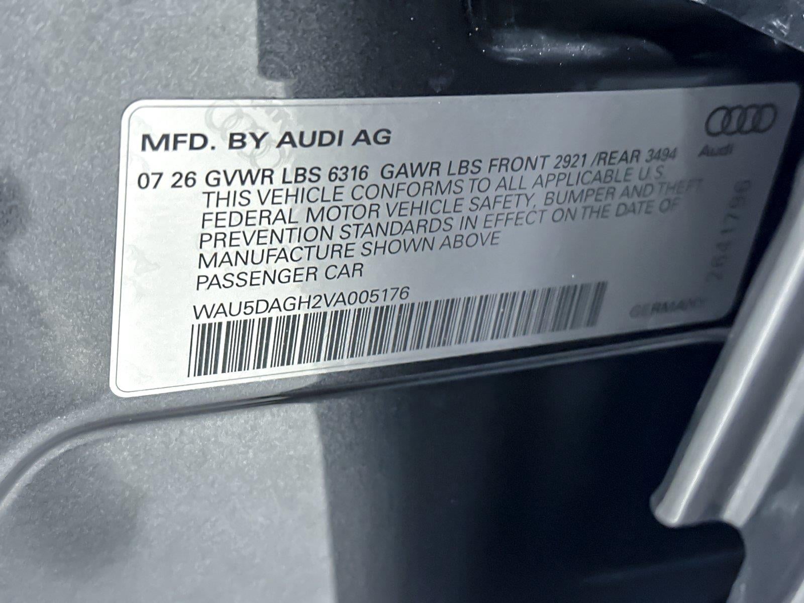 2027 Audi A6 e-tron Premium Plus