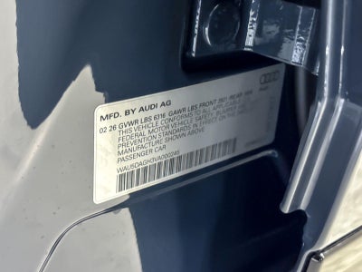 2027 Audi A6 e-tron Premium Plus