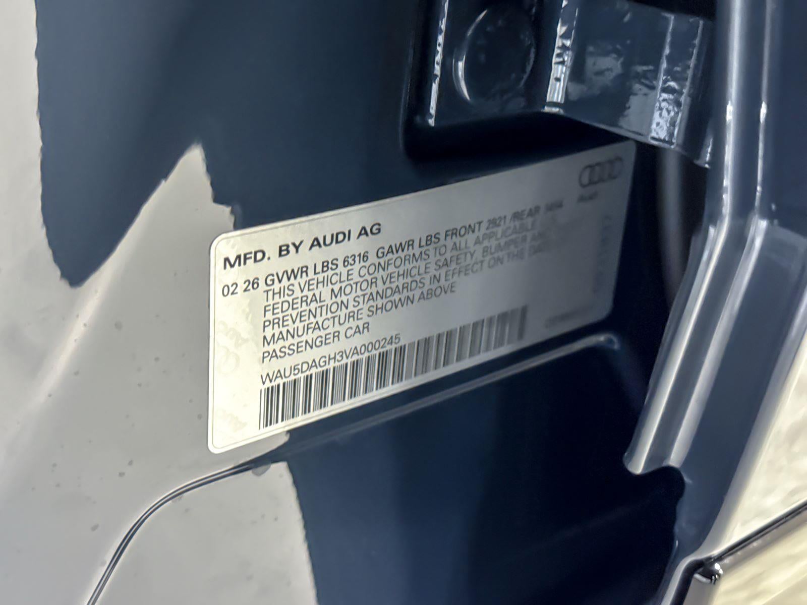2027 Audi A6 e-tron Premium Plus