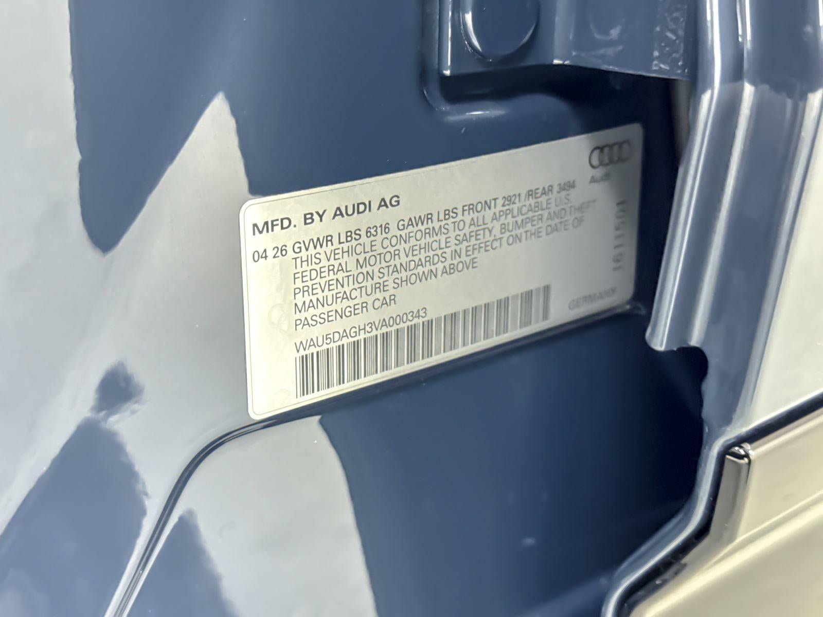 2027 Audi A6 e-tron Premium Plus