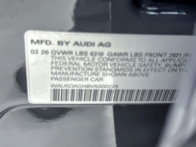 2027 Audi A6 e-tron Premium Plus