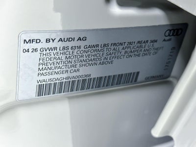 2027 Audi A6 e-tron Premium Plus