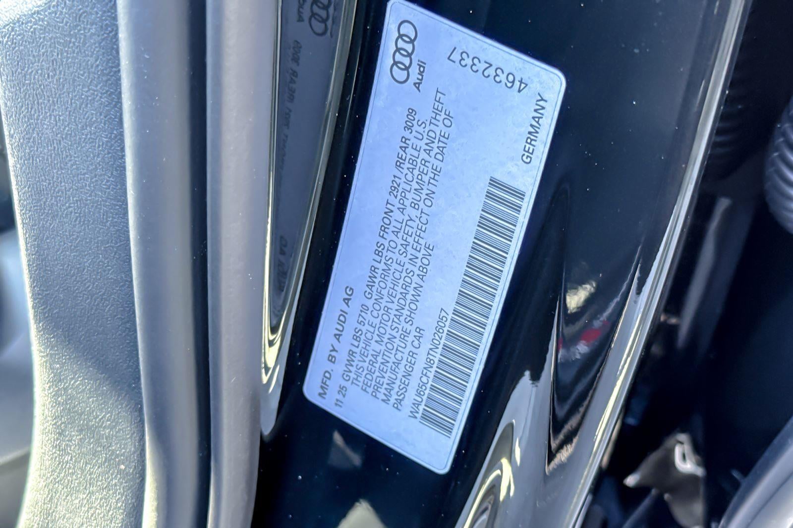 2026 Audi A6 Sedan Prestige