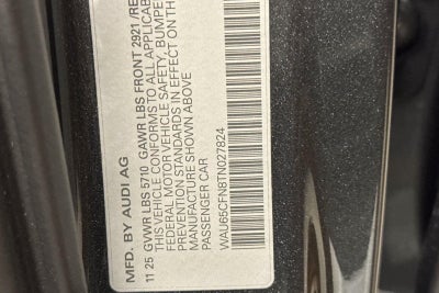 2026 Audi A6 Sedan Prestige