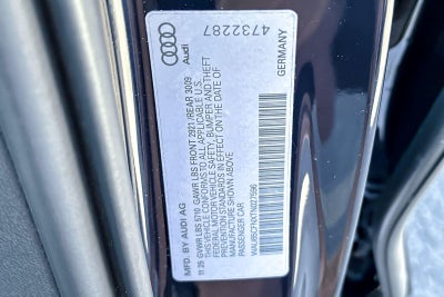 2026 Audi A6 Sedan Prestige