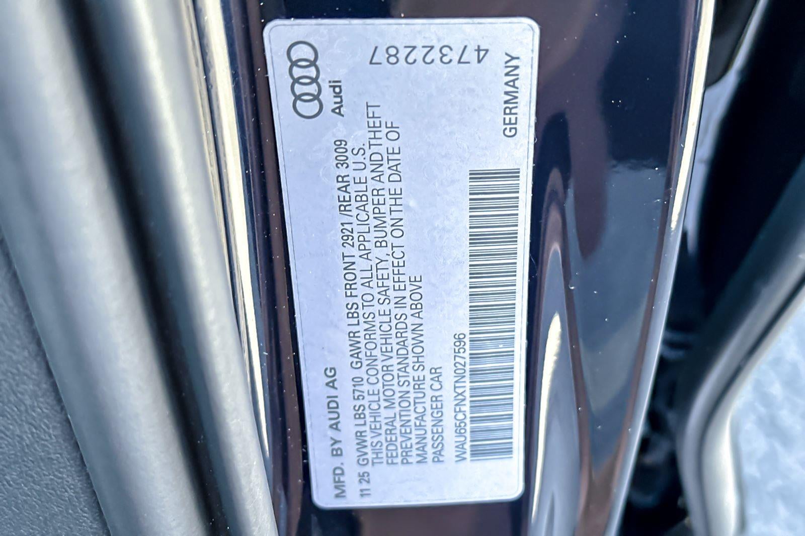 2026 Audi A6 Sedan Prestige