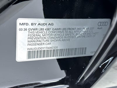 2026 Audi A3 Premium
