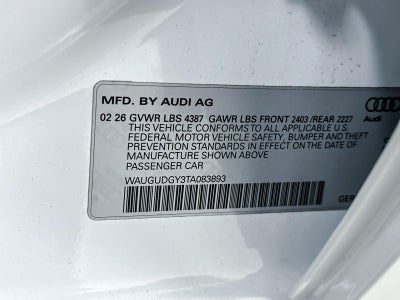 2026 Audi A3 Premium