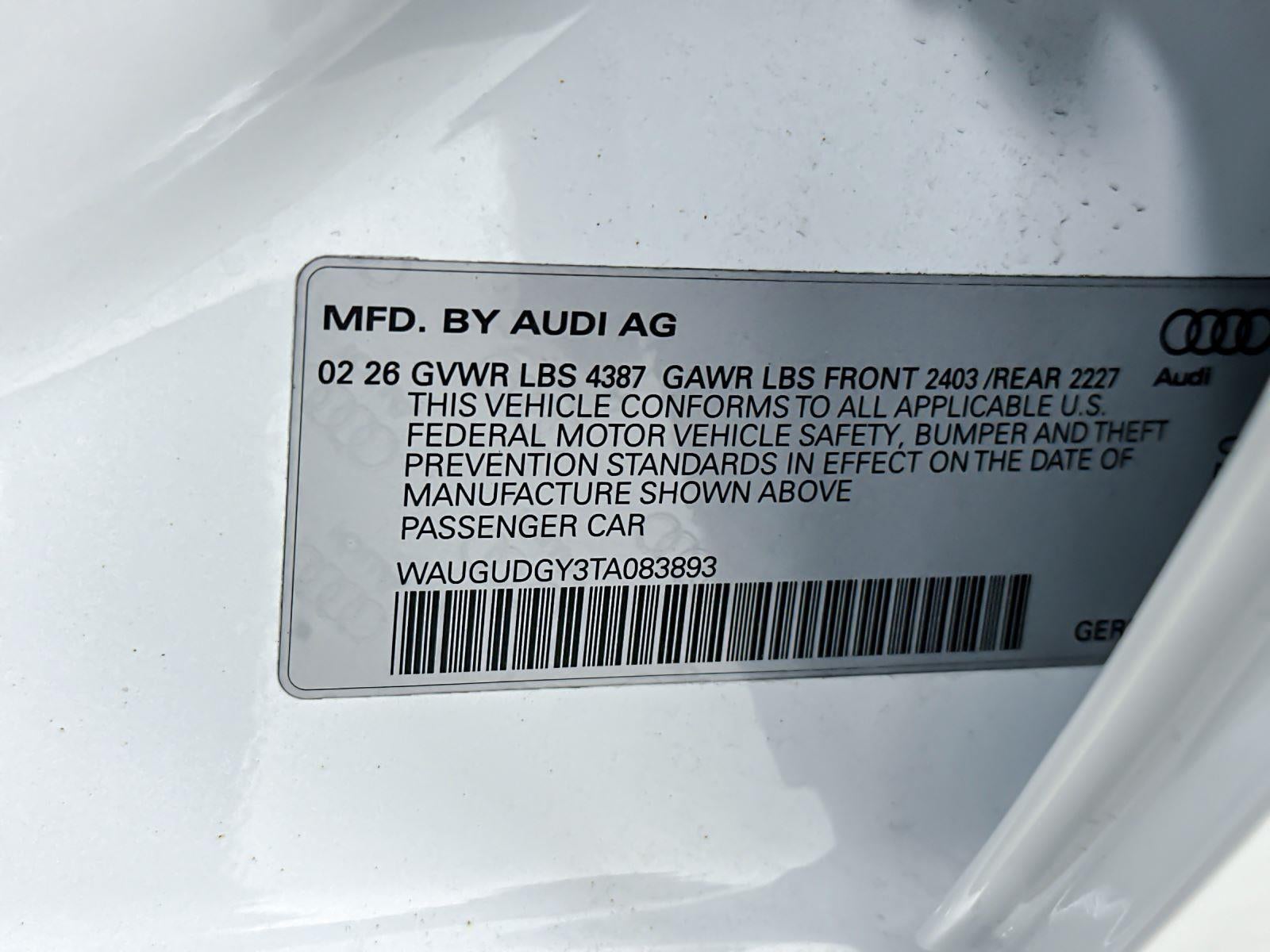 2026 Audi A3 Premium