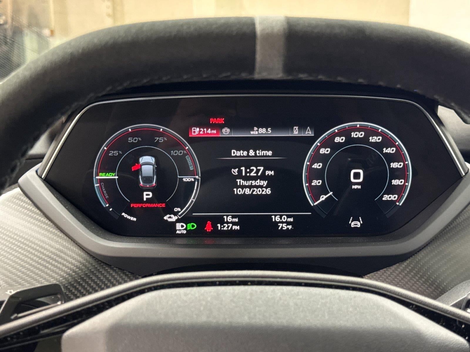 2026 Audi RS e-tron GT performance