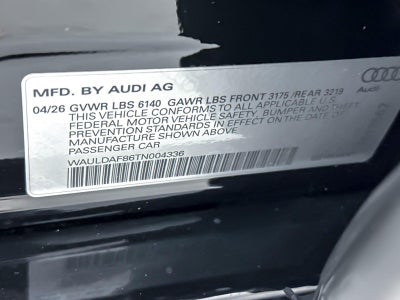2026 Audi A8 L quattro