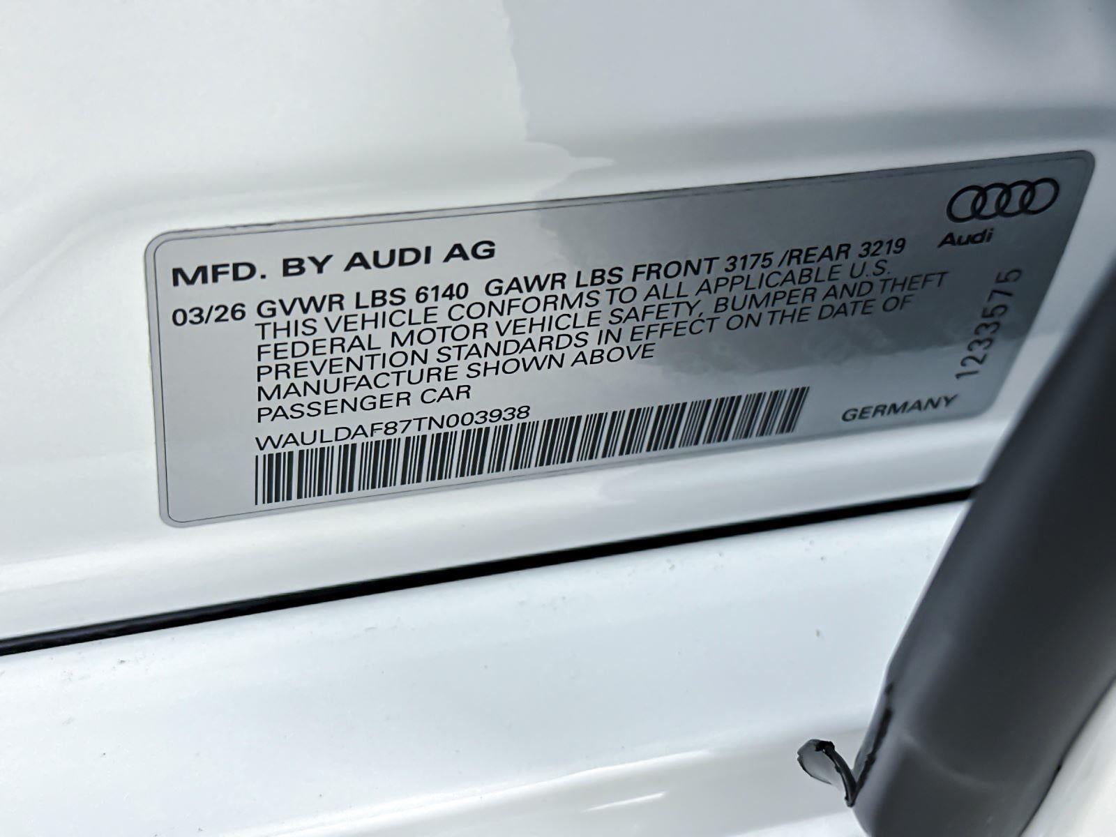 2026 Audi A8 L quattro