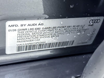 2026 Audi S8 quattro