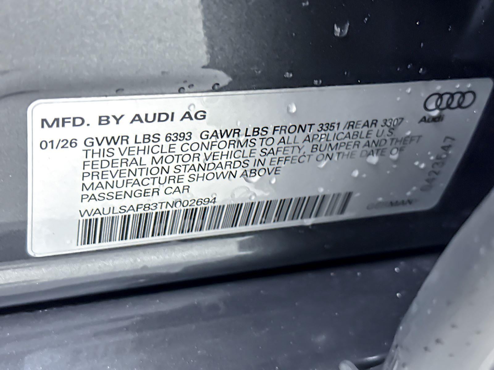 2026 Audi S8 quattro
