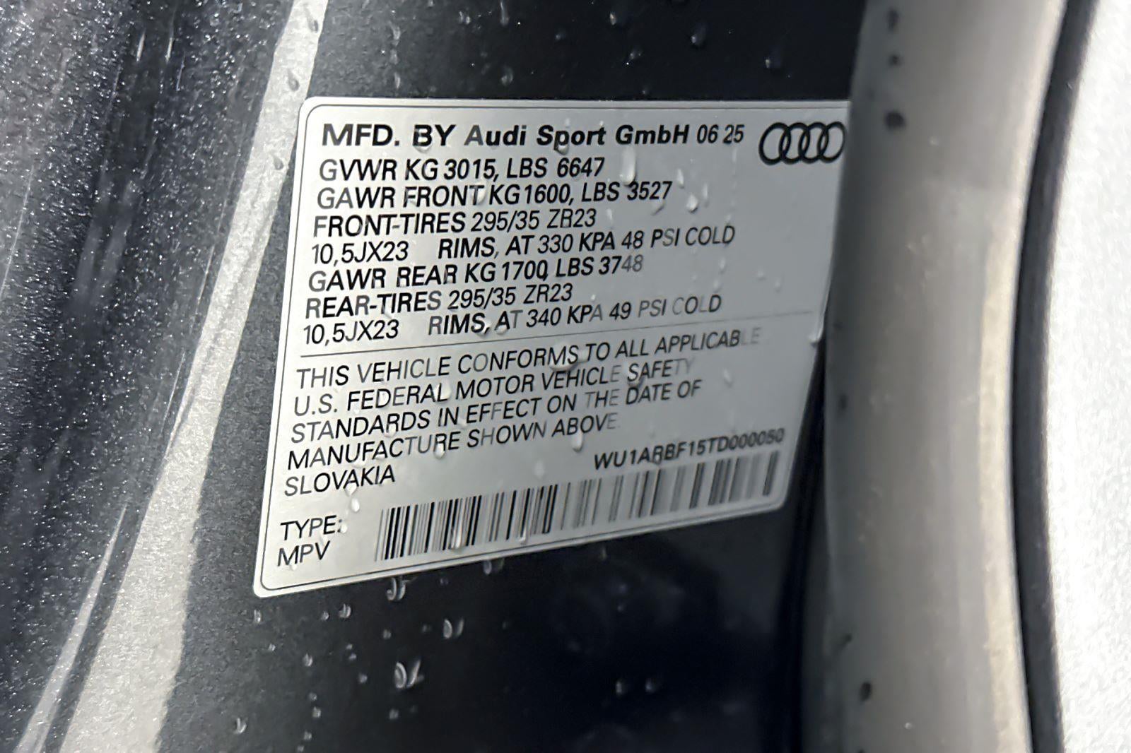 2026 Audi RS Q8 performance