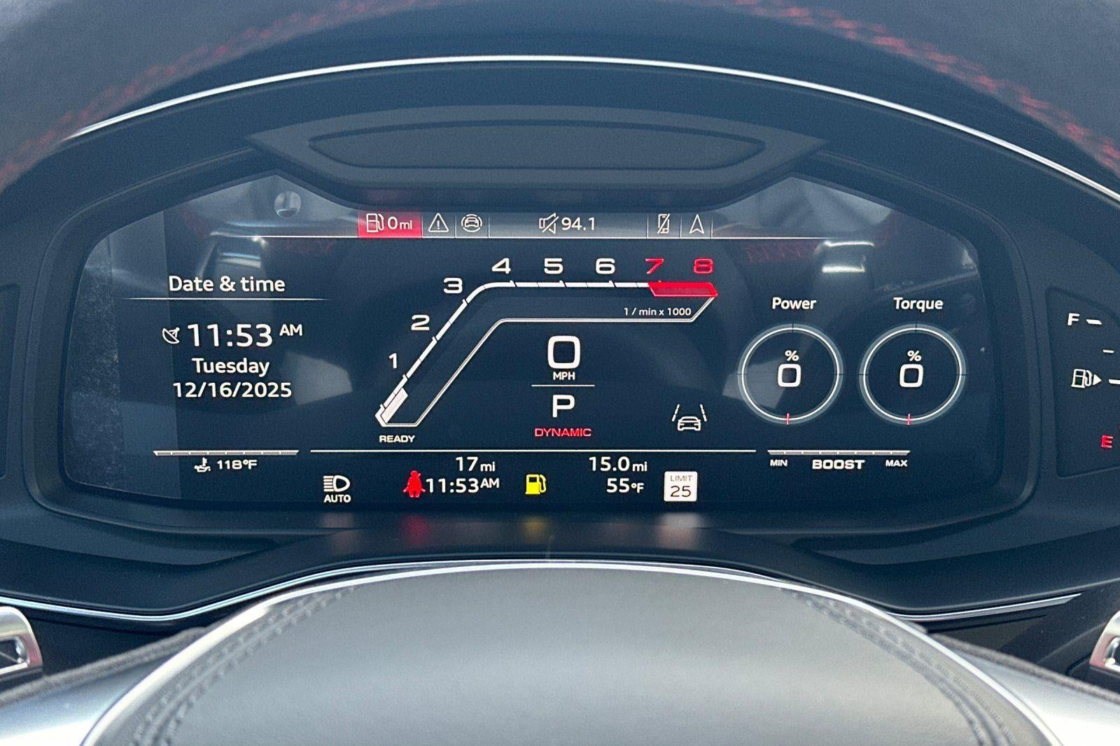 2026 Audi RS 6 Avant performance