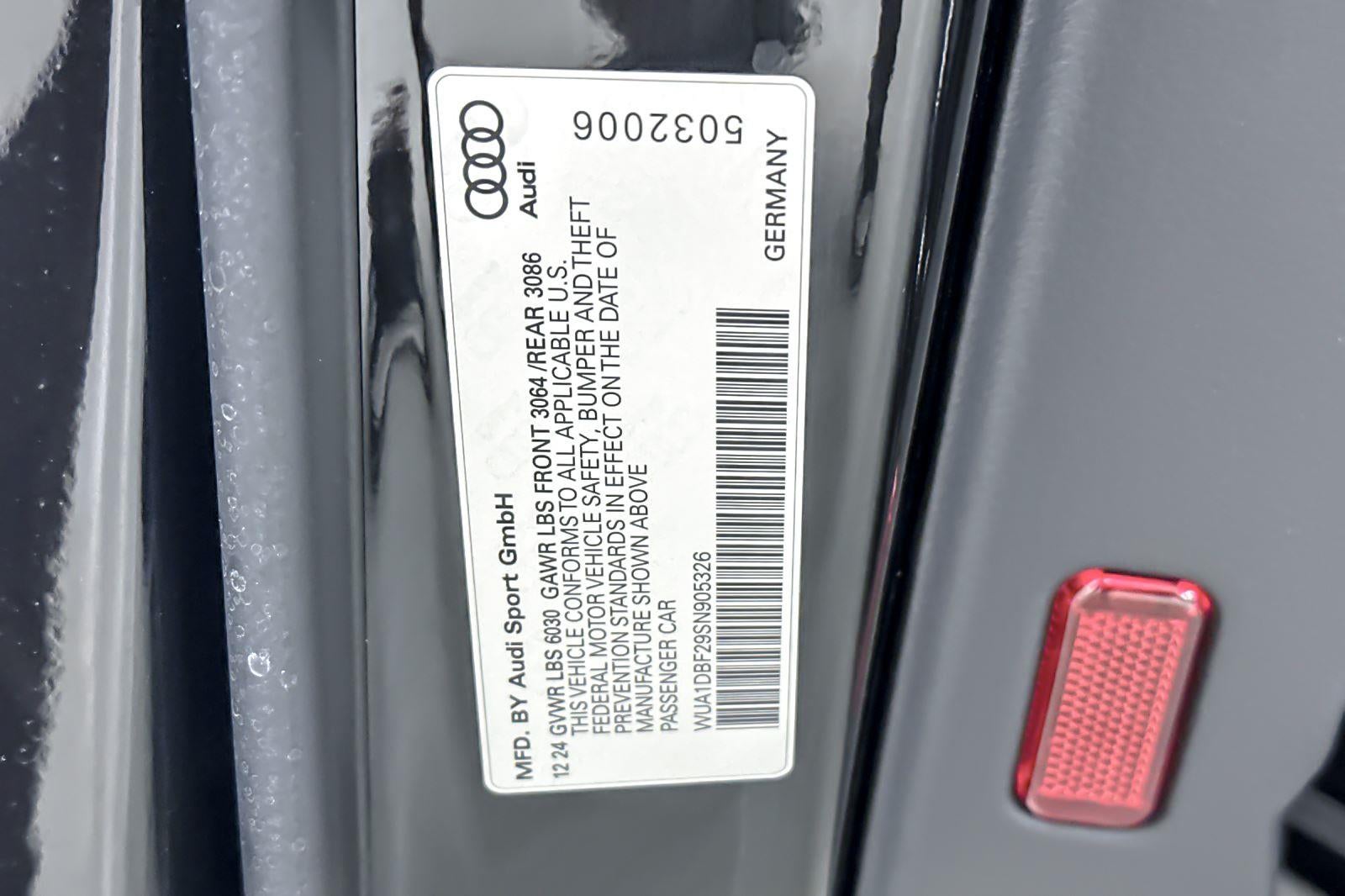 2025 Audi RS 6 Avant performance