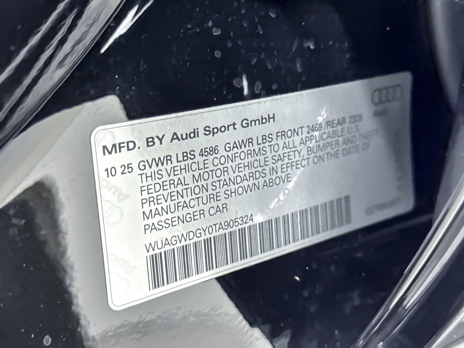 2026 Audi RS 3 quattro