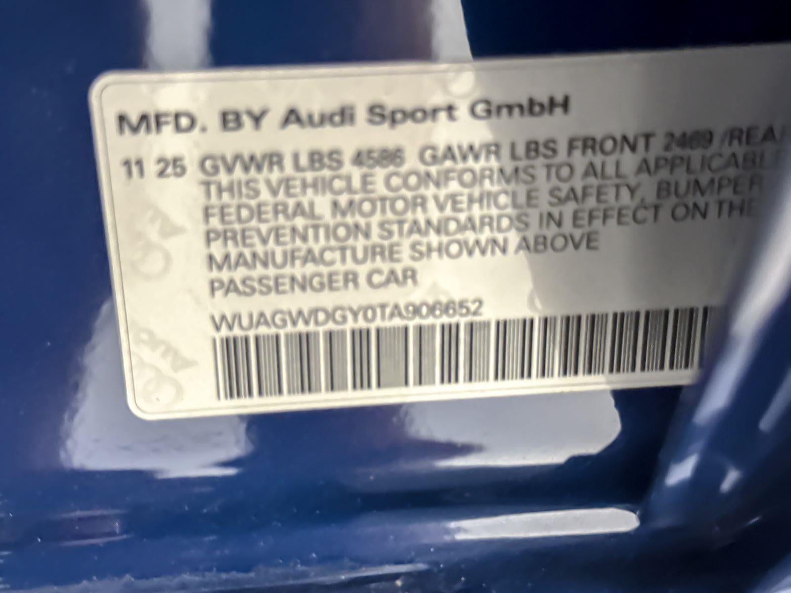 2026 Audi RS 3 quattro