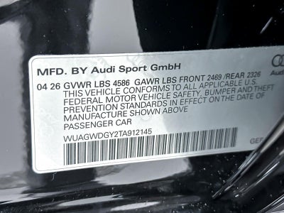 2026 Audi RS 3 quattro