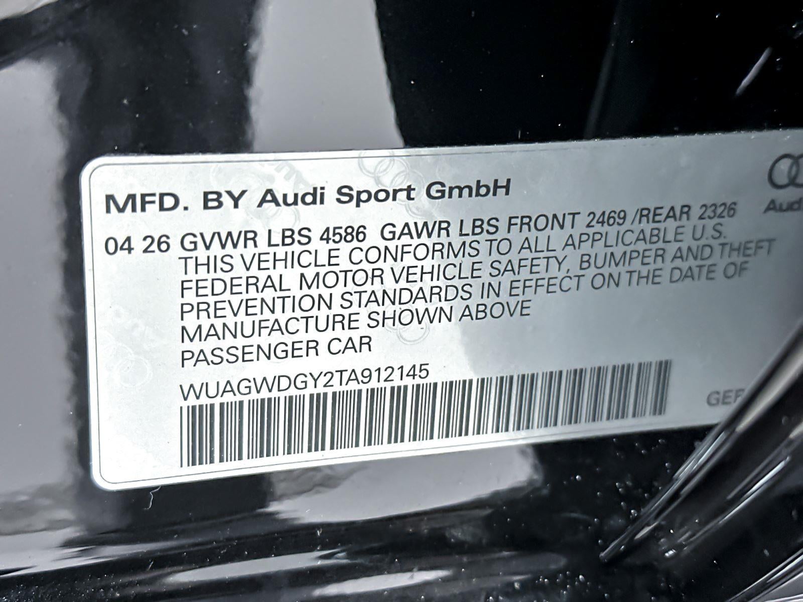 2026 Audi RS 3 quattro