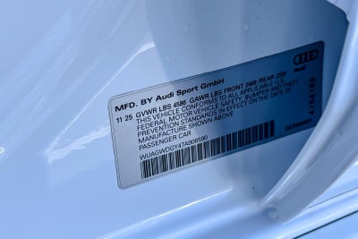 2026 Audi RS 3 quattro