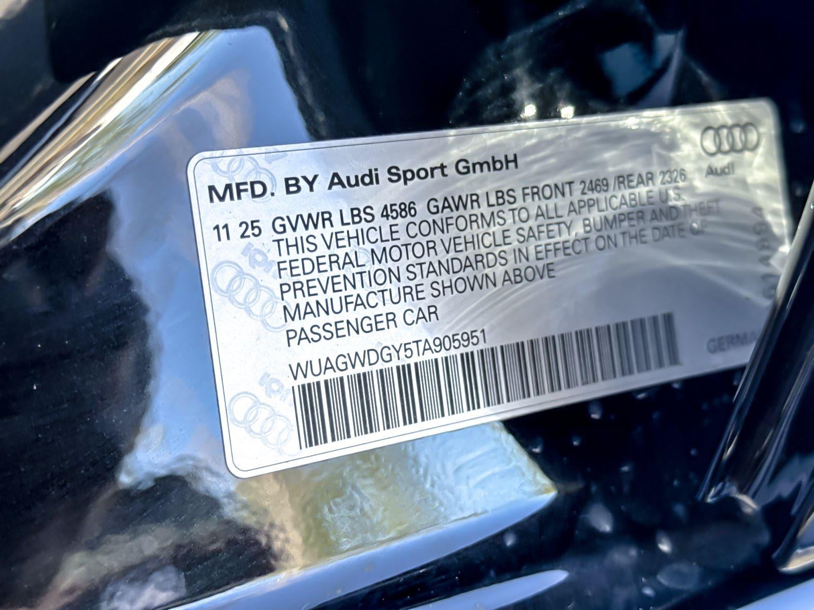 2026 Audi RS 3 quattro