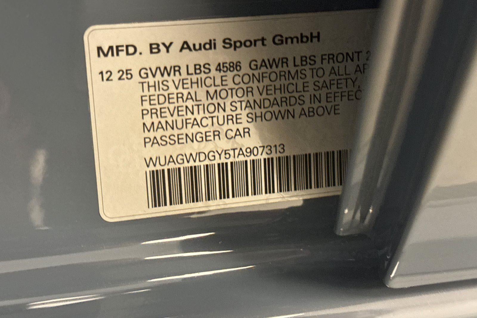 2026 Audi RS 3 quattro