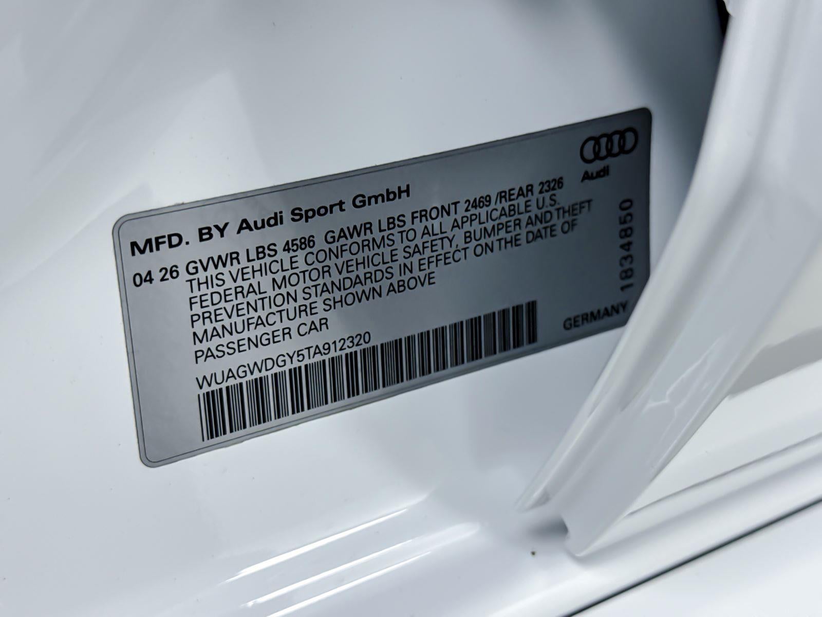 2026 Audi RS 3 quattro