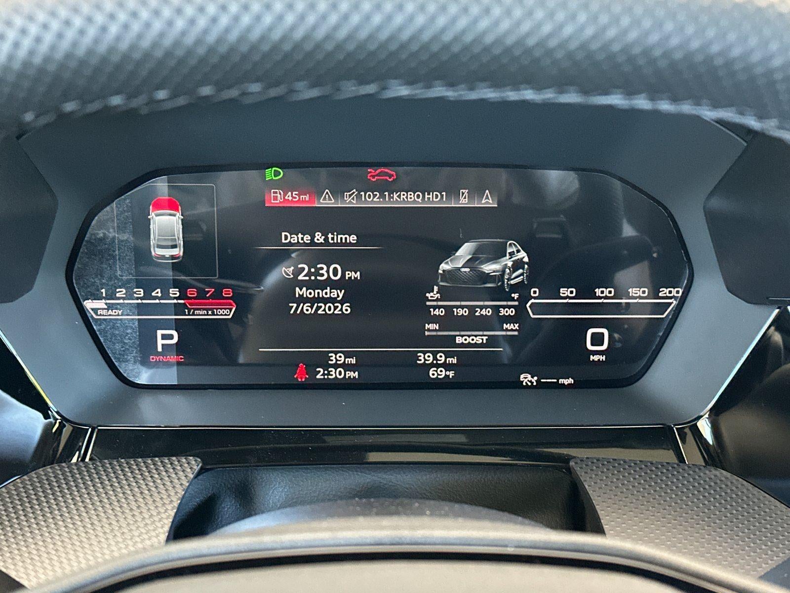 2026 Audi RS 3 quattro
