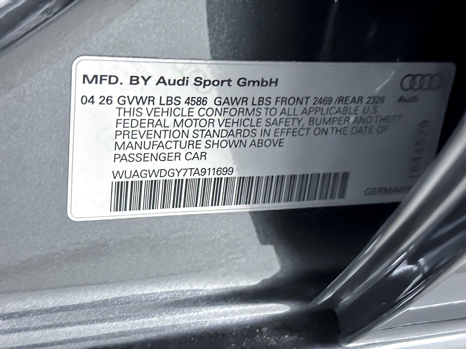 2026 Audi RS 3 quattro