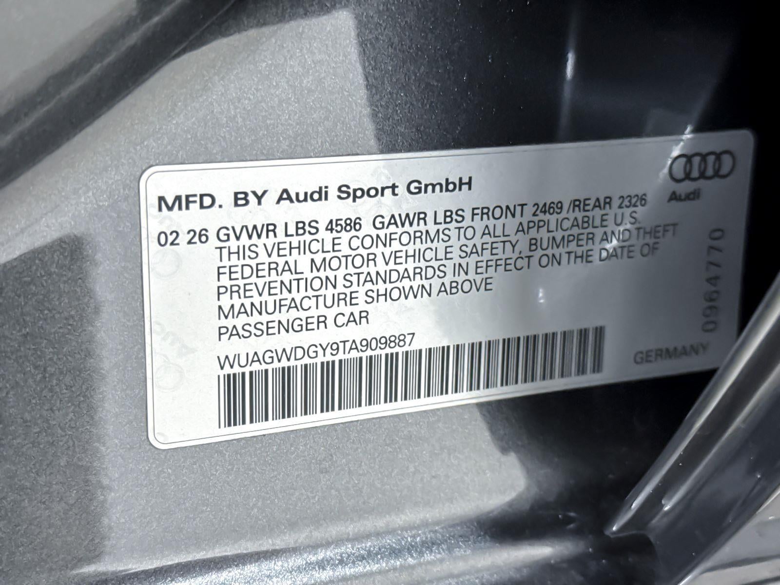 2026 Audi RS 3 quattro