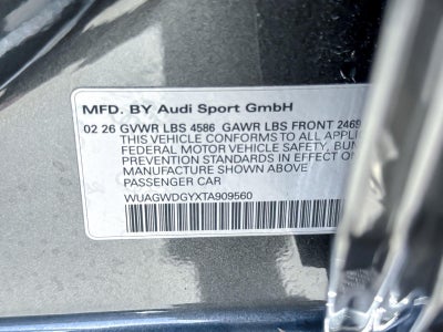 2026 Audi RS 3 quattro