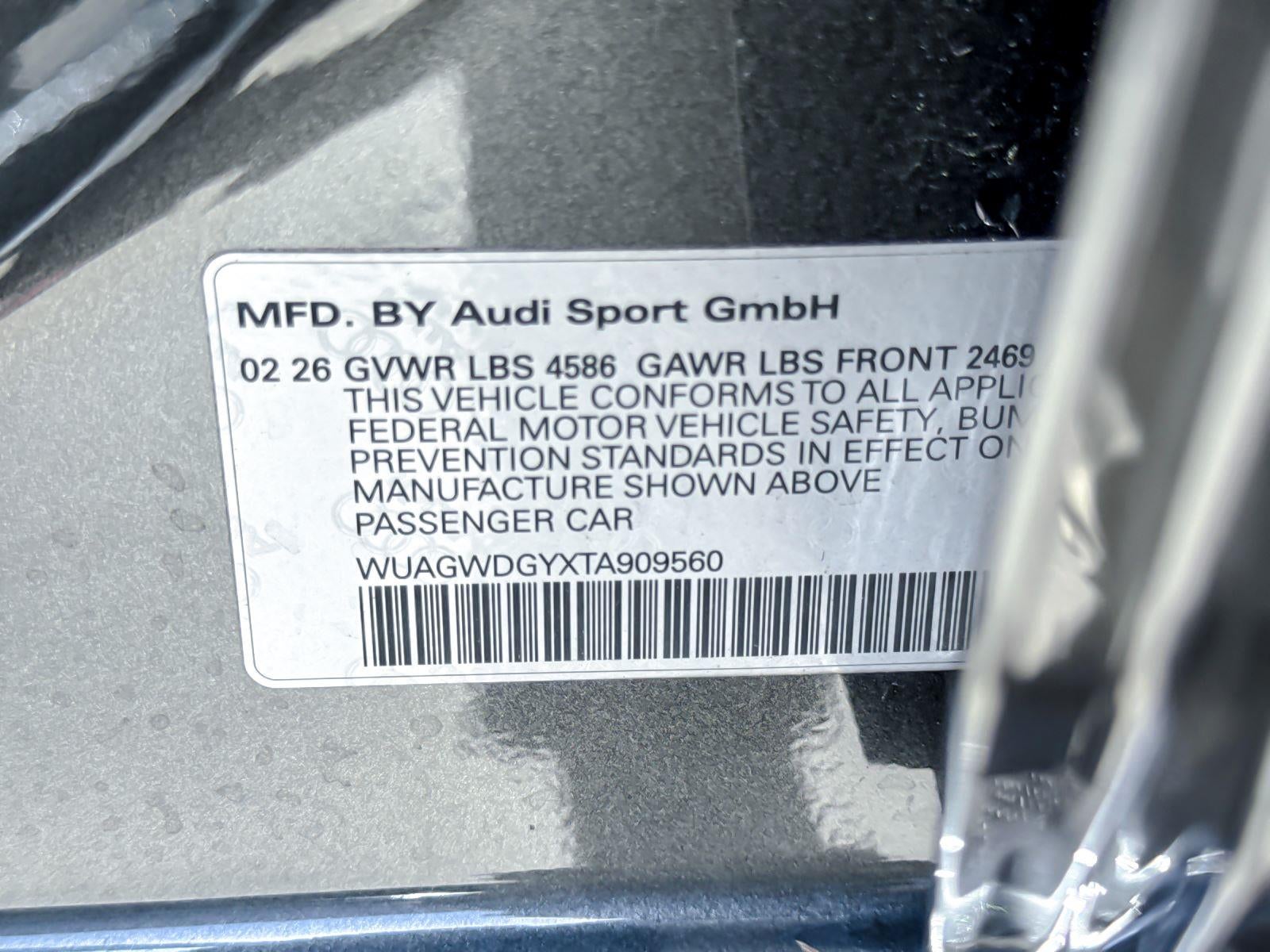 2026 Audi RS 3 quattro