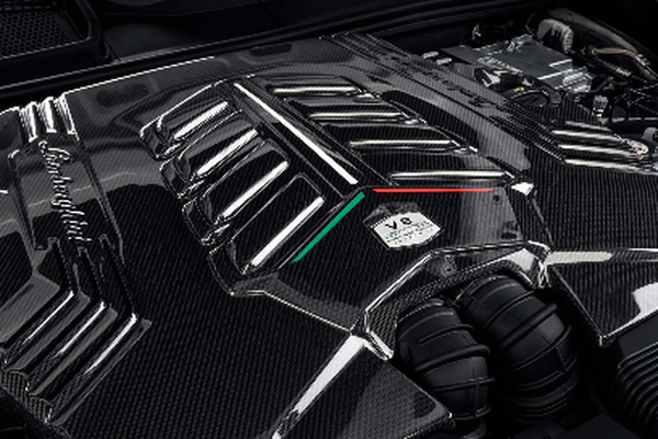 Carbon Fiber Engine Bay