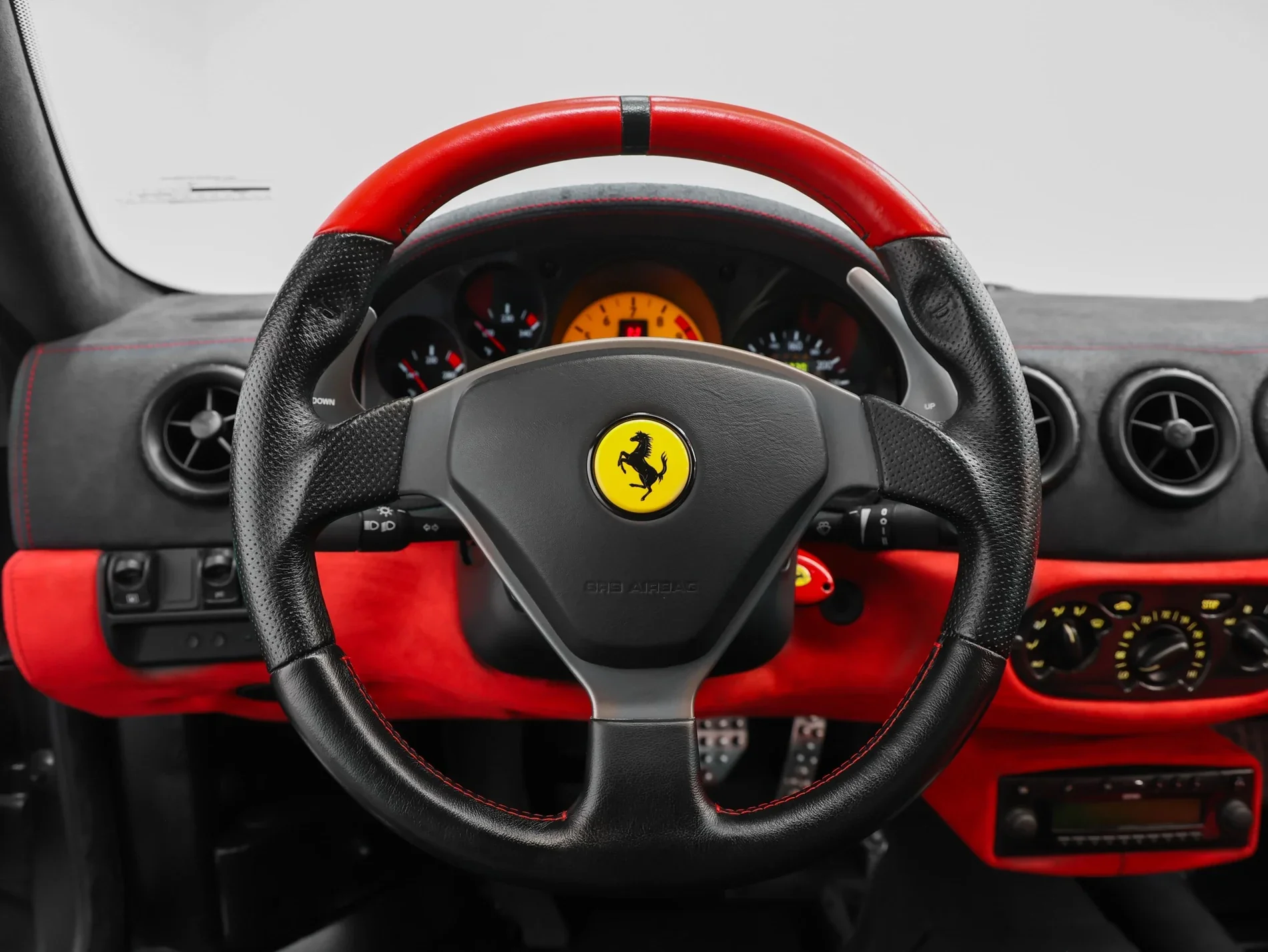 Ferrari 360 Challenge Stradale front fender and wheel detail